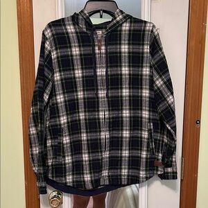 Plaid Hooded Women’s Shirt